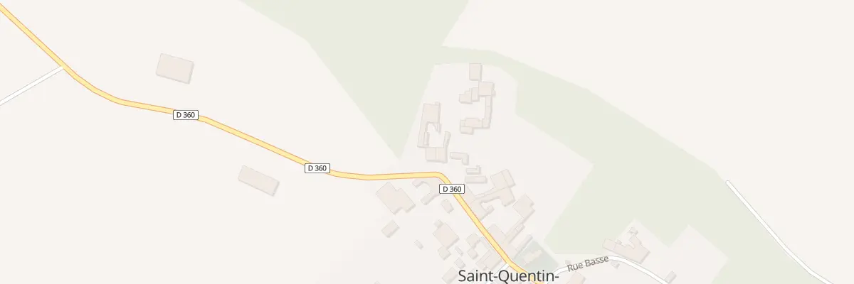 Plan du 16 Rue du Chateau à Saint-Quentin-les-Marais