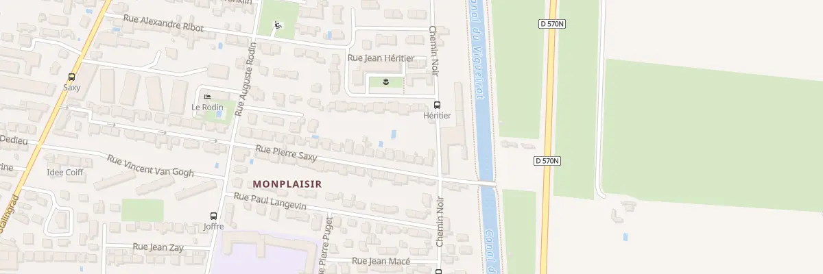 Plan du 57 Rue Pierre Saxy à Arles