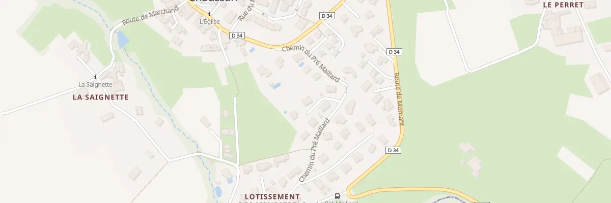 Plan du 48 Imp des Tourterelles à Chaussan