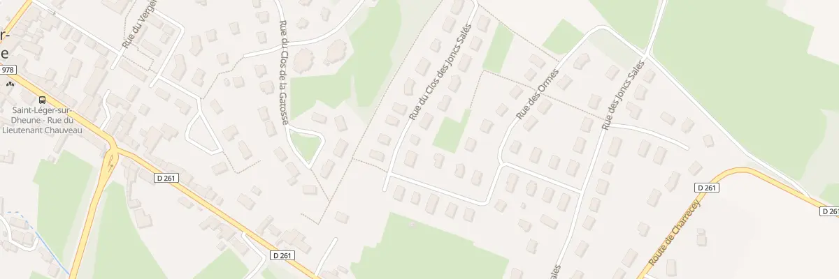 Plan du 21 Rue du Clos des Joncs Sales à Saint-Léger-sur-Dheune