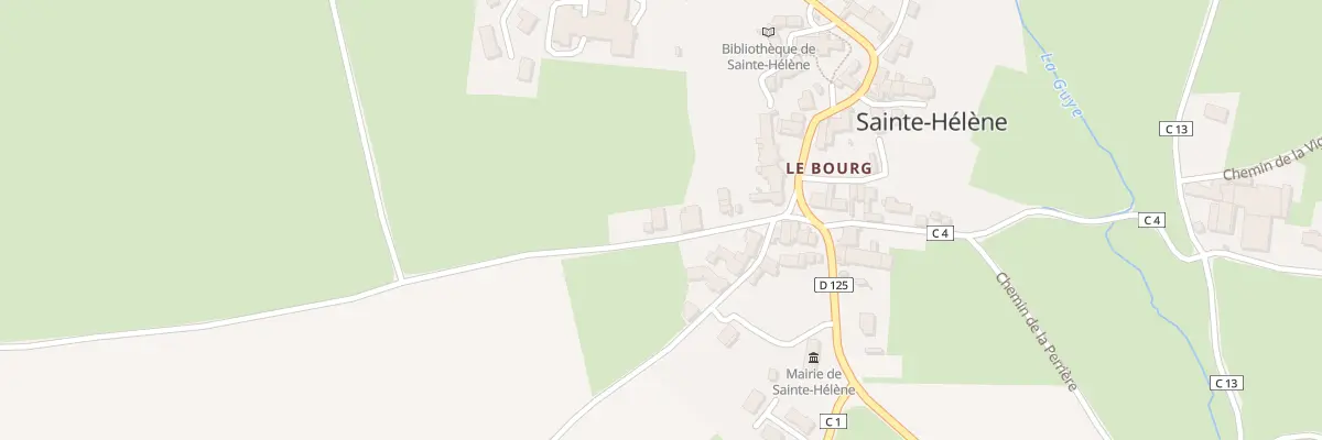 Plan du 6 Che des Pres Perdus à Sainte-Hélène