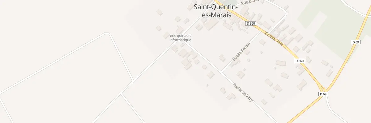 Plan du 4 Rle de Vitry le Francois à Saint-Quentin-les-Marais