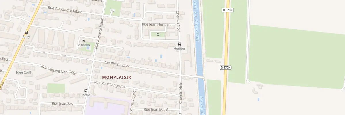 Plan du 59 Rue Pierre Saxy à Arles