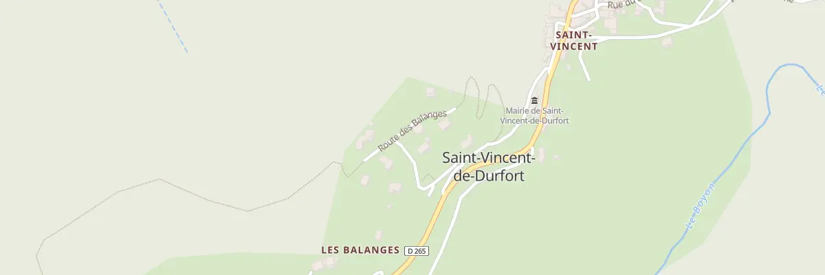 Plan du 5304 Les Balanges à Saint-Vincent-de-Durfort