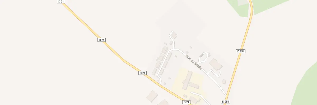 Plan du 14 Rue du Stade à Baigneux-les-Juifs