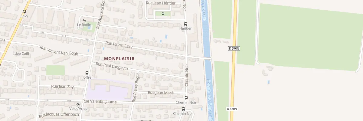Plan du 52 Rue Pierre Saxy à Arles