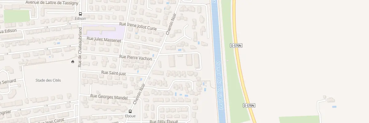 Plan du 61 Che Noir à Arles