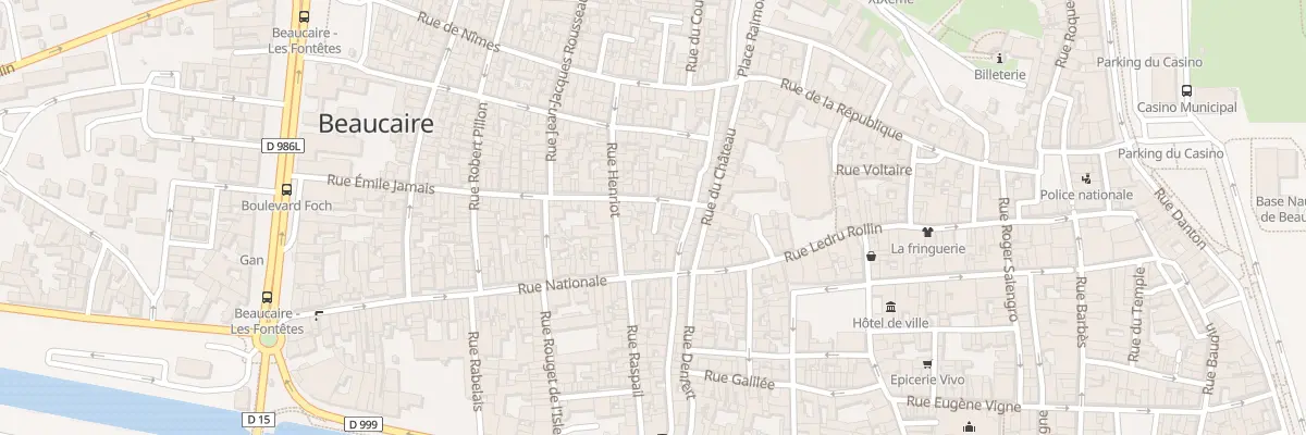 Plan du 2 Imp N 4 Rue Emile Jamais à Beaucaire