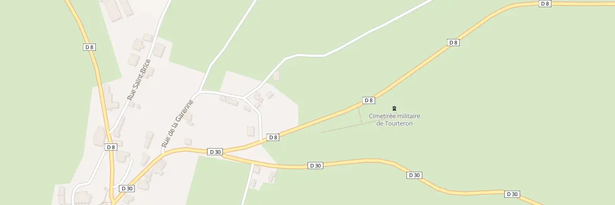 Plan du 6 Rue de la Garenne à Tourteron