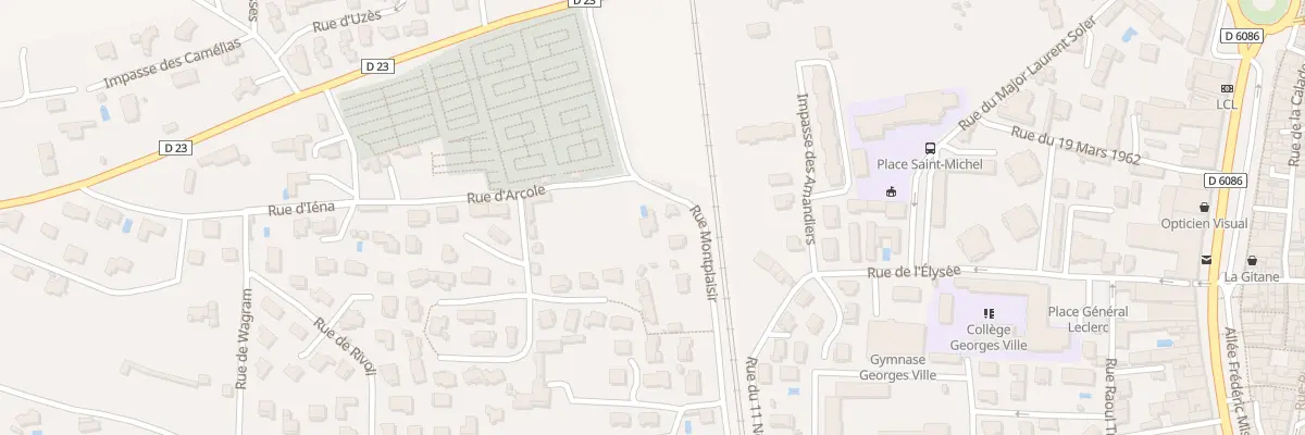 Plan du 21 Rue Montplaisir à Pont-Saint-Esprit