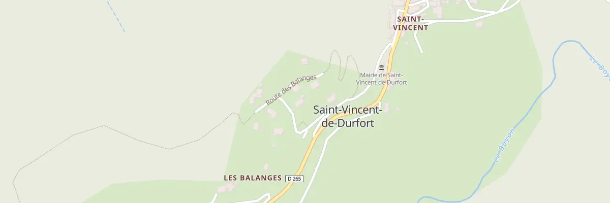 Plan du 5310 Les Balanges à Saint-Vincent-de-Durfort