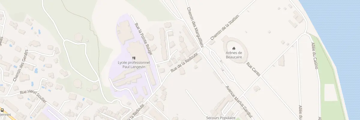 Plan du 29 Rue de la Redoute à Beaucaire