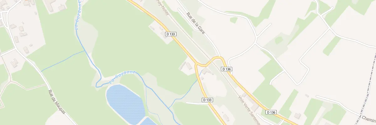 Plan du 2 Rte de Sampigny à Paris-l’Hôpital