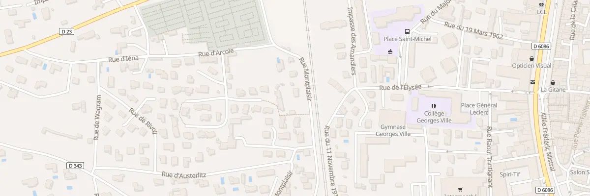 Plan du 231 Rue Montplaisir à Pont-Saint-Esprit