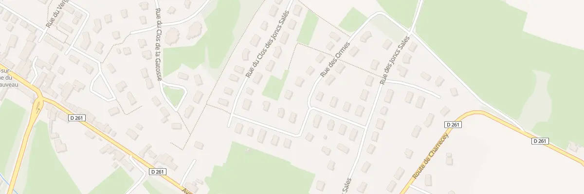 Plan du 11 Rue du Clos des Joncs Sales à Saint-Léger-sur-Dheune