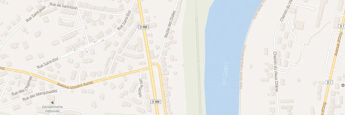 Plan du 10B Rue Roche des Diales à Revin