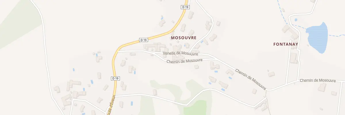 Plan du 27 Ven de Mosouvre à Lentilly
