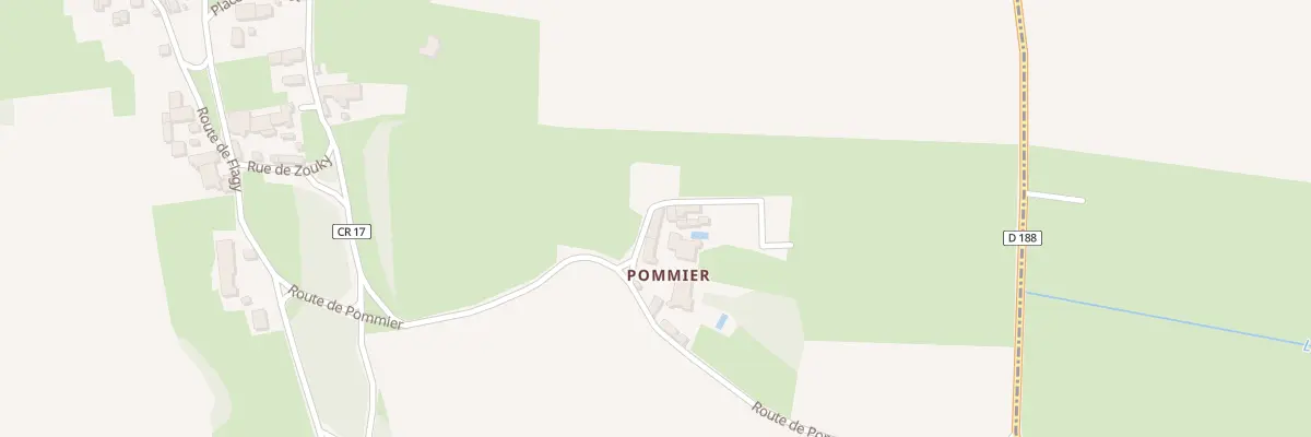 Plan du 5136 Mont à Cortevaix