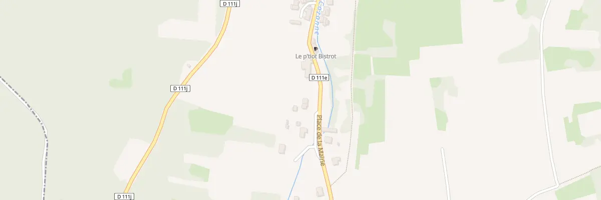 Plan du 5108 Marney à Cormot-Vauchignon