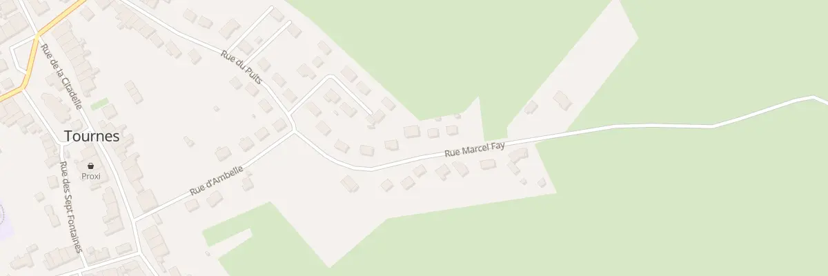 Plan du 9 Rue Marcel Fay à Tournes