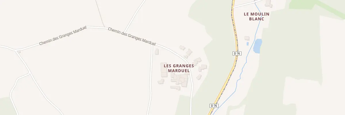 Plan du 460A Che des Granges Marduel à Châtillon