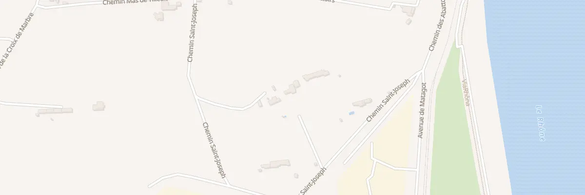 Plan du 1503 Che Saint Joseph à Beaucaire