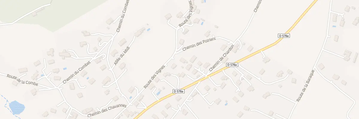 Plan du 5107 Chavanes à Saint-Alban-d’Ay