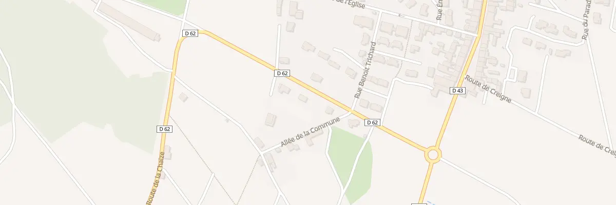 Plan du 233 Rte de la Chaize à Odenas