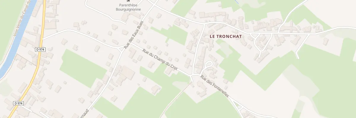 Plan du 15 Rue du Champ du Crot à Saint-Léger-sur-Dheune