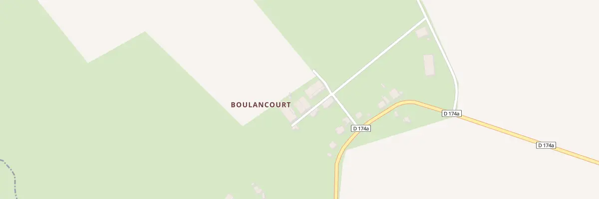 Plan du 9 Ham de Boulancourt à Rives Dervoises