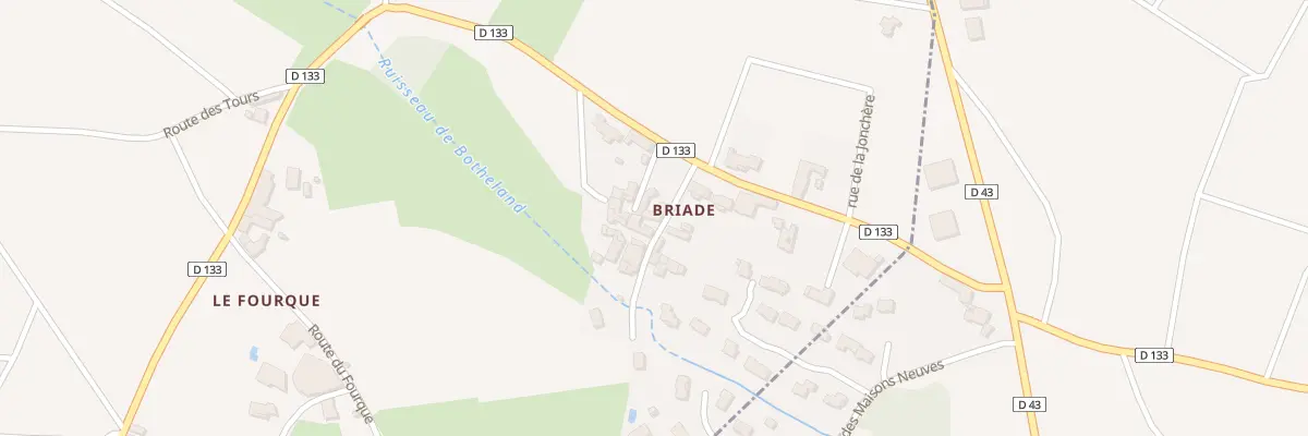 Plan du 5161 Les Briades à Saint-Étienne-la-Varenne