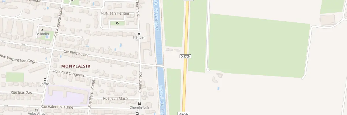 Plan du 67 Rue Pierre Saxy à Arles