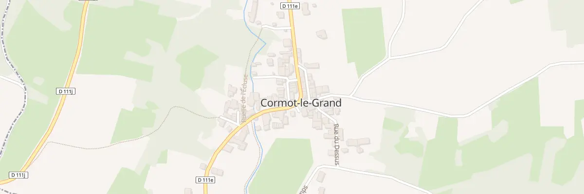 Plan du 5039 Le Grand Cormot à Cormot-Vauchignon