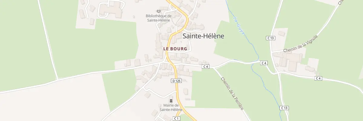 Plan du 3 Che du Parterre à Sainte-Hélène