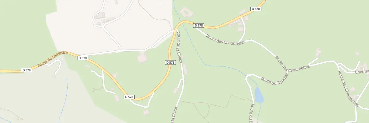Plan du 5151 Piguet à Arlebosc