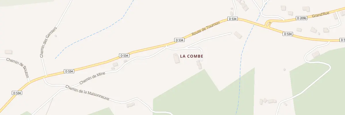 Plan du 10 Che de la Combe Sarma au Crestet