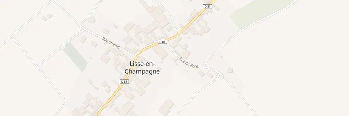 Plan du 2 Rue du Pont à Lisse-en-Champagne