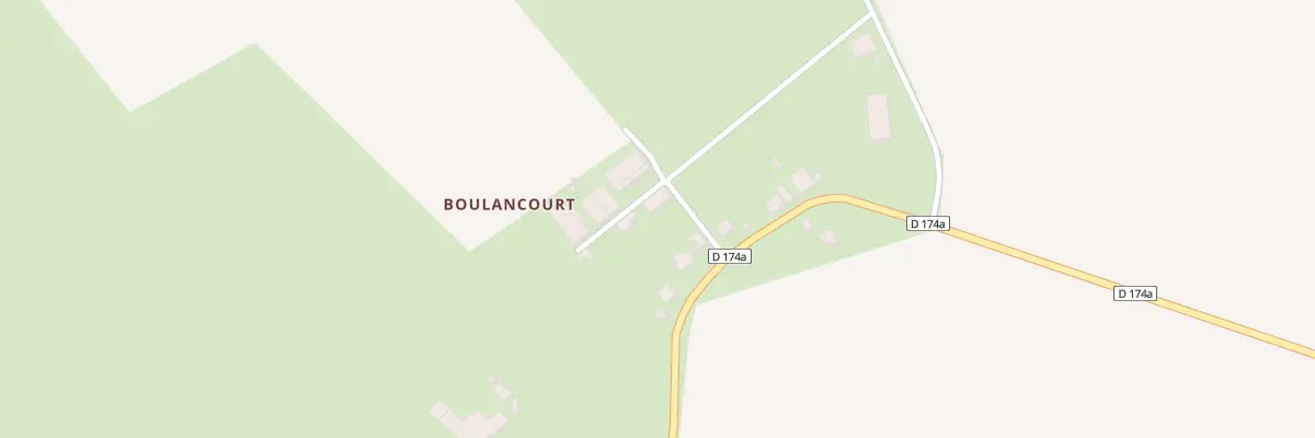 Plan du 10 Ham de Boulancourt à Rives Dervoises