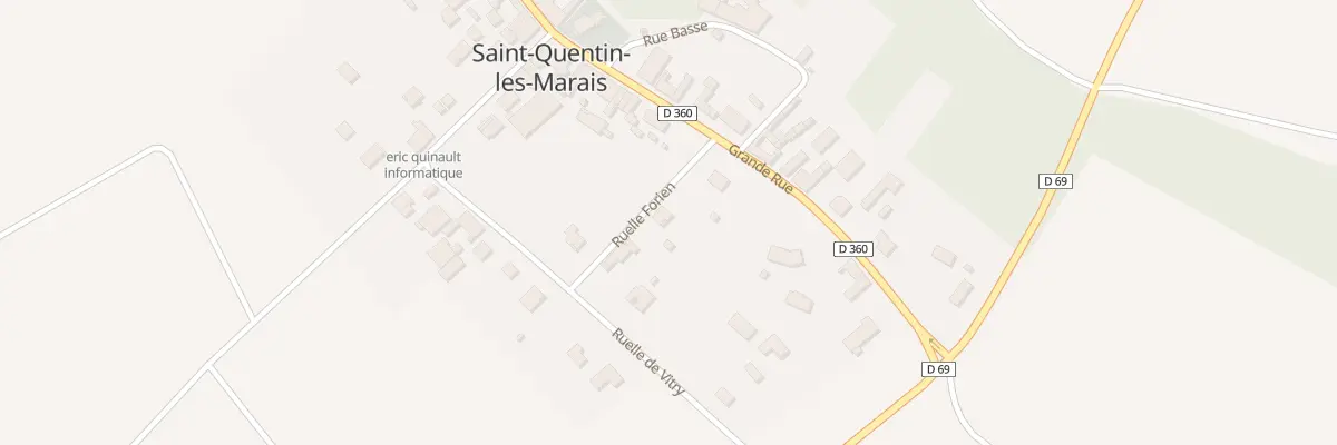 Plan du 1 La Ruelle Forien à Saint-Quentin-les-Marais