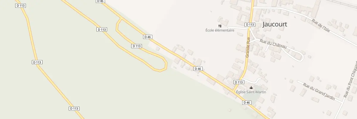 Plan du 12 Rue des Crêts à Jaucourt