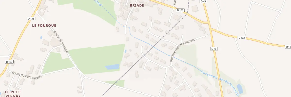 Plan du 134 Ham de St Etienne à Saint-Étienne-la-Varenne