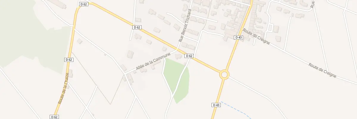 Plan du 111 Rte de la Chaize à Odenas