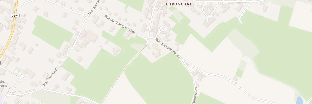 Plan du 2 Rue des Fontenelles à Saint-Léger-sur-Dheune