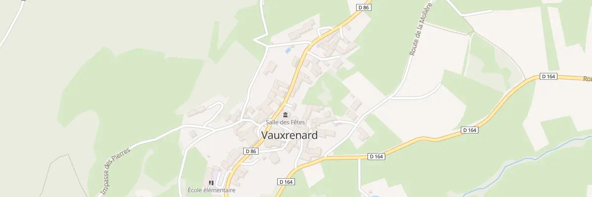 Plan du 5029 Le Bourg à Vauxrenard
