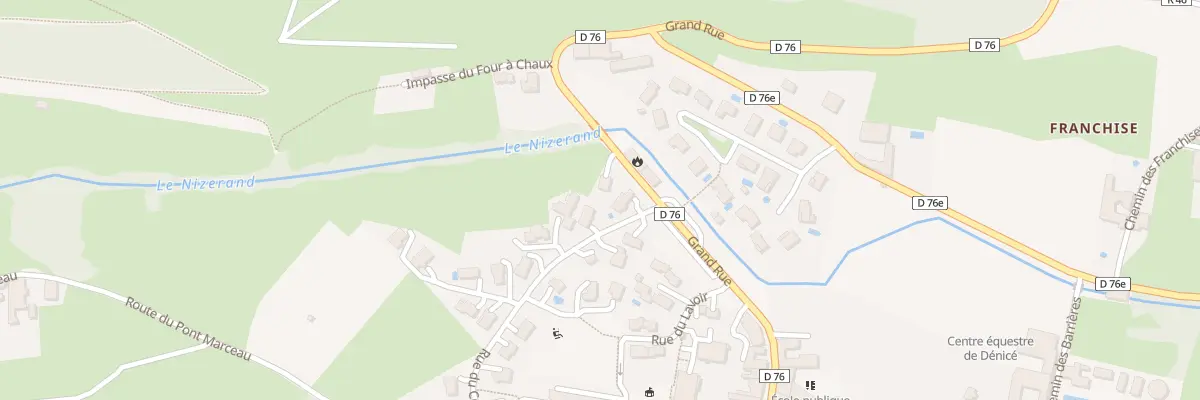 Plan du 5327B Le Bourg à Denicé