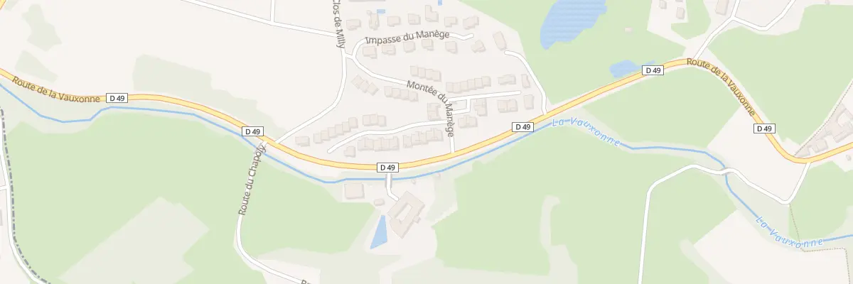 Plan du 5 All de la Vauxonne à Saint-Étienne-des-Oullières