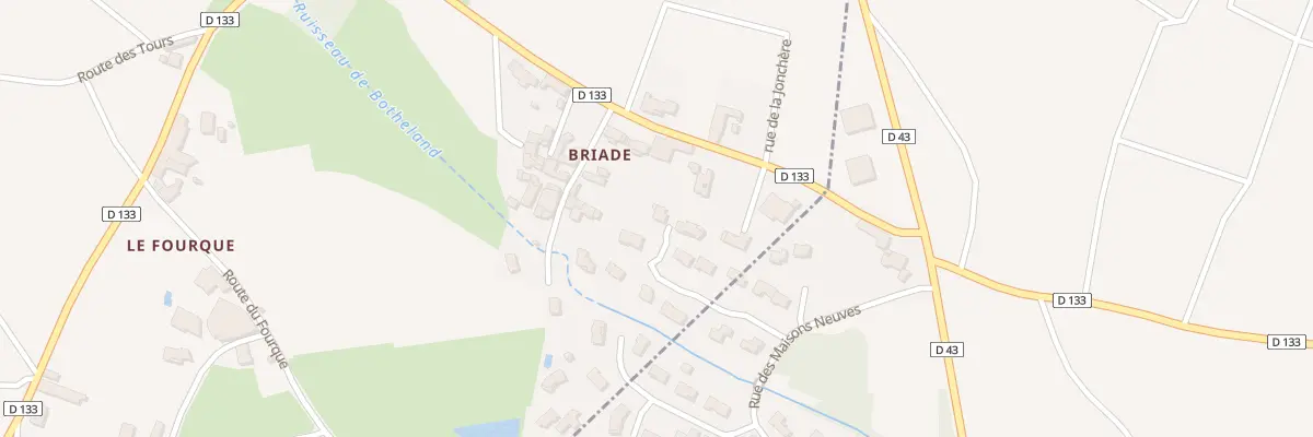 Plan du 114 Lot Les Prairies Briades à Saint-Étienne-la-Varenne
