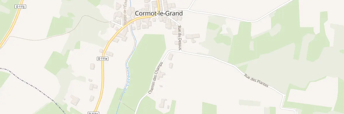 Plan du 5122 Che des Champs à Cormot-Vauchignon