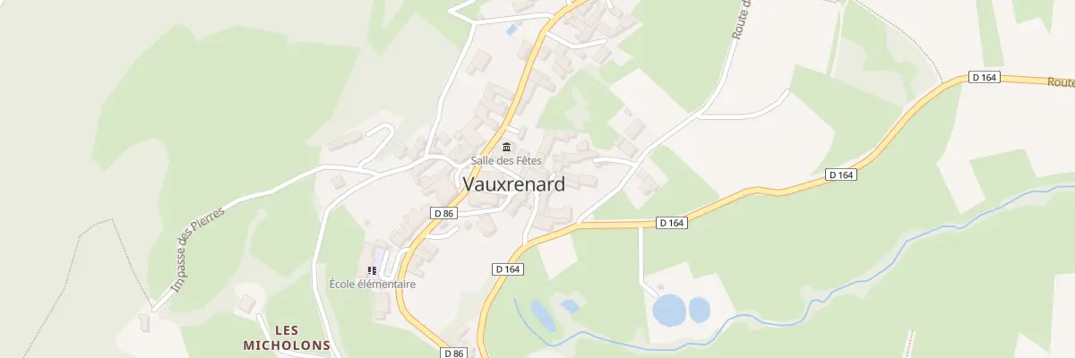 Plan du 5026 Le Bourg à Vauxrenard