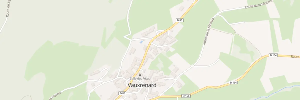 Plan du 5033A Le Bourg à Vauxrenard